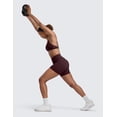 thumbnail image 3 of CRZ YOGA Secretsculpt Butterlift Biker Shorts 4" No Front Seam Womens Workout Booty Scrunch Butt Lifting Shorts, 3 of 4
