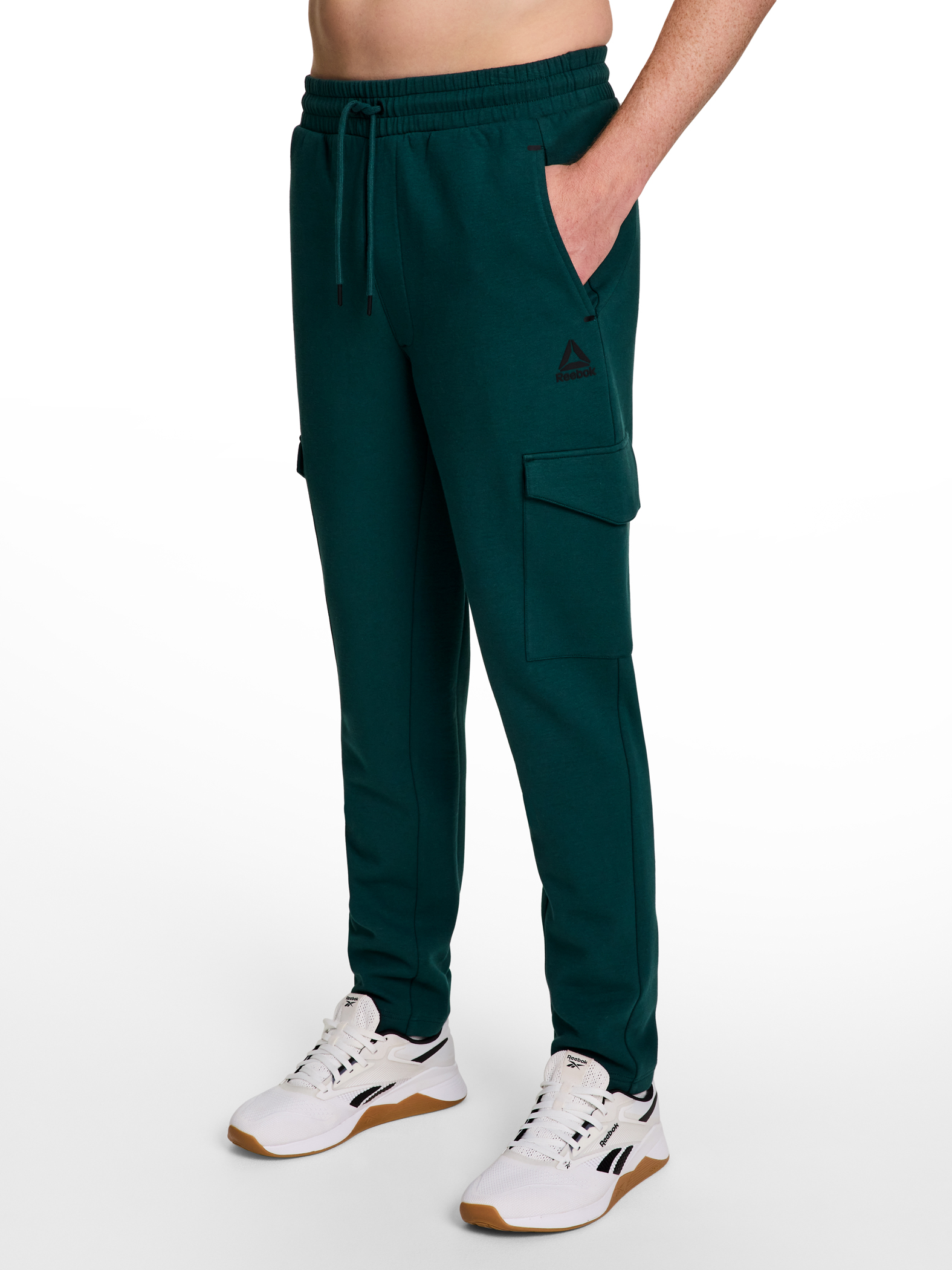 Reebok Men's and Big Men's Unwind Cargo Pants, up to Size 5XL