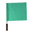 thumbnail image 1 of Bandera de árbitro Bandera de Seguridad de Tráfico Asta de Bandera de Acero Inoxidable Bandera de Señal Ligera Bandera de Mano para Fútbol Campo de Fú Verde shamjiam Bandera de árbitro, 1 of 8