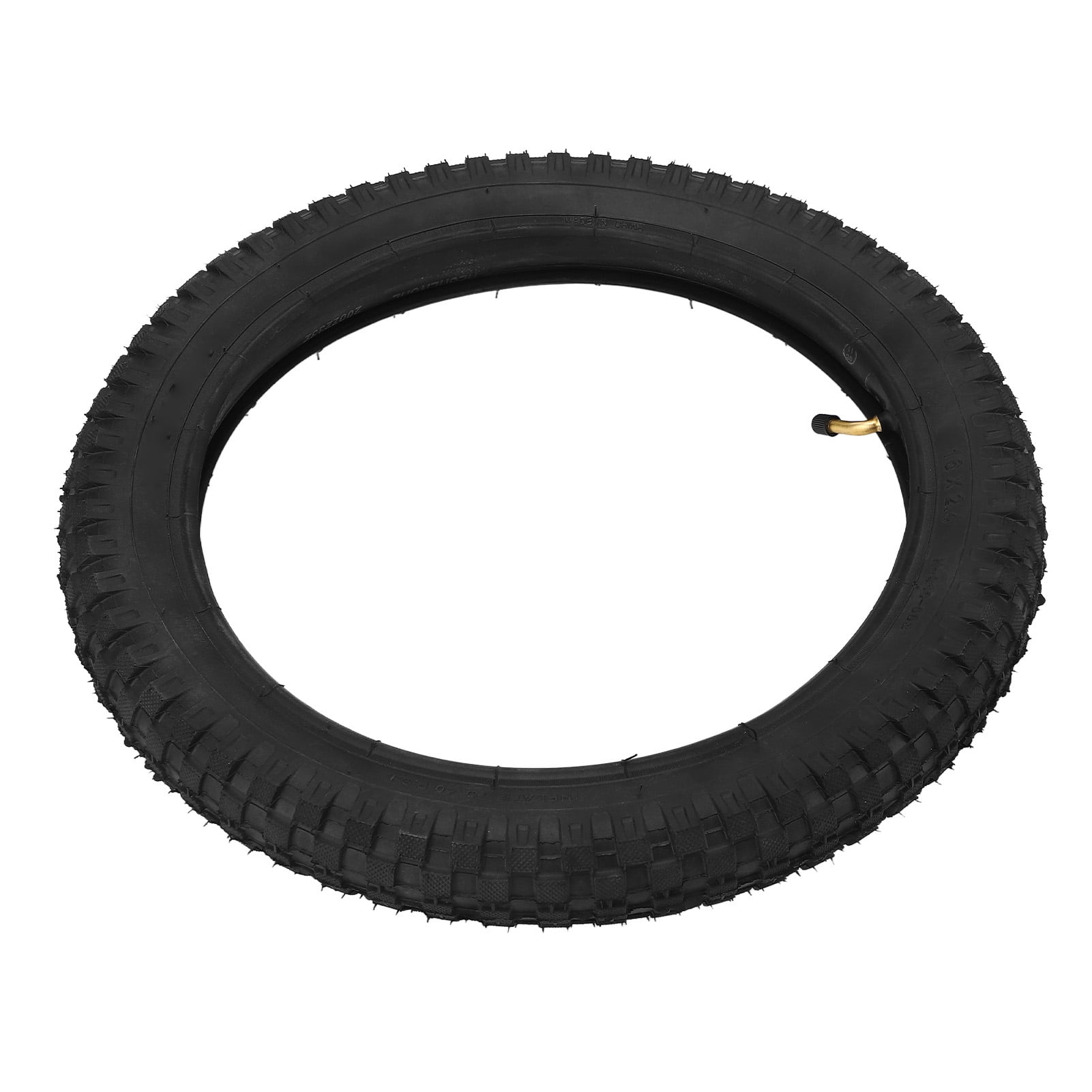 16x2.4 Dirt Bike Tire Rubber Anti Slip Inner Outer Tyre Replacement Kids Bike Tire