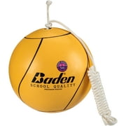 Baden School Quality 100% Soft-Touch Tetherball Ball and Rope, Yellow