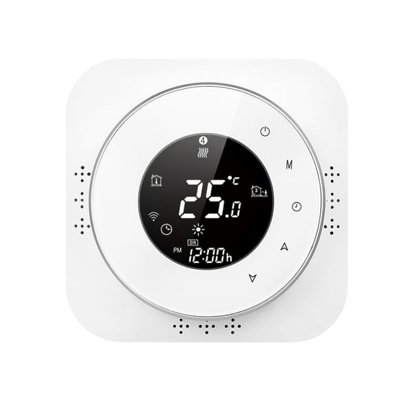 95-240V Wi-Fi Smart Thermostat Programmable Thermostat 5+1+1 Six Periods Voice APP Control Backlight LCD Water Heating Thermoregulator Compatible with Echo Home Tmall Genie