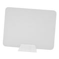 thumbnail image 2 of figatia Desktop Partition Board Desk Divider Versatile for Home Study Test Workplace White PP Stand, 2 of 8