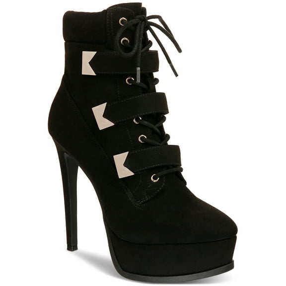 Thalia Sodi Women's Sasha Lace-up Platform Dress Booties