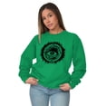 thumbnail image 4 of Eye Symbolic Spiritual Compass Sweatshirt for Men or Women Brisco Brands S, 4 of 6