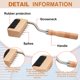 thumbnail image 3 of Herramienta de tapicería Cinnvoice, extensor de correas con cuello de cisne, 3 of 6