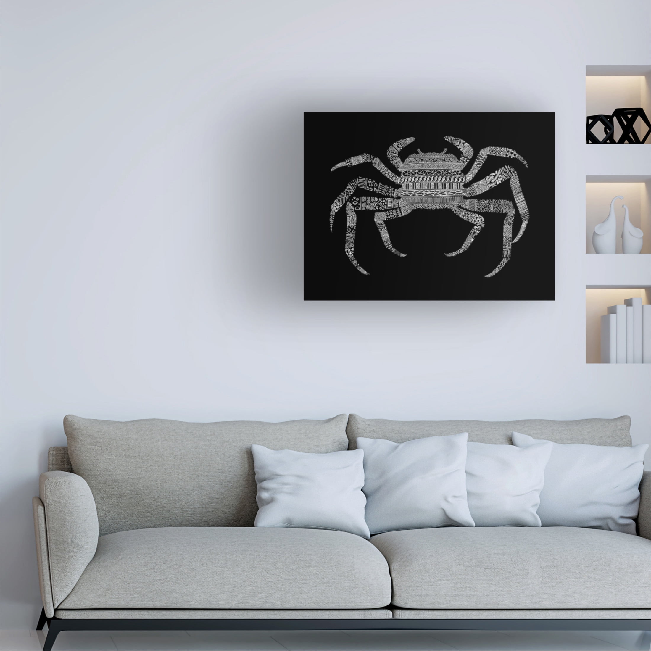 Trademark Fine Art Florent Bodart Crab Canvas Wall Art