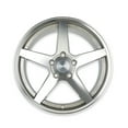 thumbnail image 2 of Rocket Racing Wheels TTR29-896145-C  Flare Series - Titanium/Machined, 2 of 4
