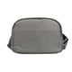 thumbnail image 2 of Bolsa de pecho impermeable de nailon gris para cruzar el cuerpo para hombres y mujeres, bolso de mensajero todo combinado para deportes al aire libre corriendo cinturón de cadera, 2 of 6