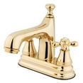 thumbnail image 3 of Kingston Brass Vintage Two Handle 4" Centerset Lavatory Faucet with Brass Pop-up, 3 of 4