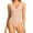 #3 Beige(Removable Padded Bra), variant on MANIFIQUE Thong Shapewear Bodysuit for Women Tummy Control Slim Body Shaper V Neck Faja with Built-in Bra