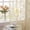 Beige, variant on Light Pink Lace Curtains 96 Inch Long 2 Panels, Privacy Semi Sheer Lace Drapes with Rod Pocket, Floral Patterned Vintage Light Filtering Curtains for Bedroom Living Room, 52" W x 96" L