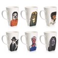 thumbnail image 3 of Empire Art Direct Pets Rock Icons Collectible Fine Bone China Mugs 20 oz - Set of 6, 3 of 10