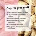 thumbnail image 5 of Stella & Chewy's Freeze-Dried Raw Cat Dinner Morsels Rabbit Chunks Dry Cat Food, 18 oz Bag, 5 of 11