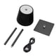thumbnail image 2 of Lámpara De Mesa Inalámbrica LED, Lámpara De Escritorio De Control Táctil 3 Color Atenuado Sin Pasos 3600má De La Batería Recargable Luz Nocturna Para Bares, Habitaciones,, 2 of 7