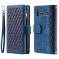 thumbnail image 2 of Feishell Crossbody Wallet Case for Samsung Galaxy S10E,Luxury PU Leather Magnetic Buckle Zipper Pocket Card Slots Shockproof Flip Stand Phone Cover with Hand Strap & Shoulder Strap,Blue, 2 of 13