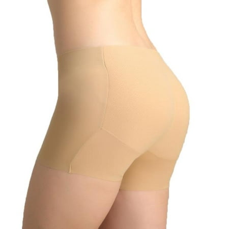 

2PC Underwear Women High Waisted New Lady Padded Seamless Butt Hip Enhancer Shaper Panties Underwear Kh/S