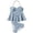 k56-Sky Blue, variant on LIIPEE Girls Swimsuit Sets Casual Summer Solid Color Ribbed High Elastic Halter Neck Adjustable Strap Ruffle Tankini Tops Bottoms Two Piece Set Kids Fashion Cute Pool Swimsuits,White,11-12 Years