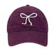 thumbnail image 1 of Gorra de béisbol para mujer, ajustable, clásica, baja, estampada, sin estructura, lisa, de poliéster., 1 of 2