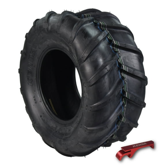 Kenda (K472) 22x11-10 Tractor & Trailer Tire for Agricultural Use with Keychain