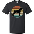 thumbnail image 3 of Inktastic Boxer Dog Vintage Silhouette T-Shirt, 3 of 5