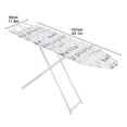 thumbnail image 6 of Wharick Full Size Folding Ironing Board Portable Household Design 42.13 x 30.71 x 11.81 Inch Wall Mountable Space Saving Storage, 6 of 15