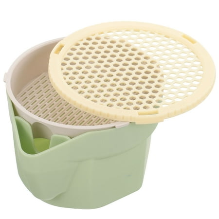 LULULION Plastic Cat Grass Planter Assorted Color Easy Maintenance for Home