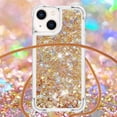 thumbnail image 2 of Funda FOXDOCK para iPhone 14 Plus con Cuerda Ajustable, Brillo Líquido, Protección Antigolpes y Lente – Ideal para Regalo, 2 of 6