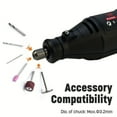 thumbnail image 3 of Versatile 105pcs Rotary Tool Kit with 8000-30000RPM Speed Adjust, Flex Shaft, Multifunctional Chuck, and 43 Accessories - Ideal for Craft Projects & DIY Enthusiasts, 3 of 23