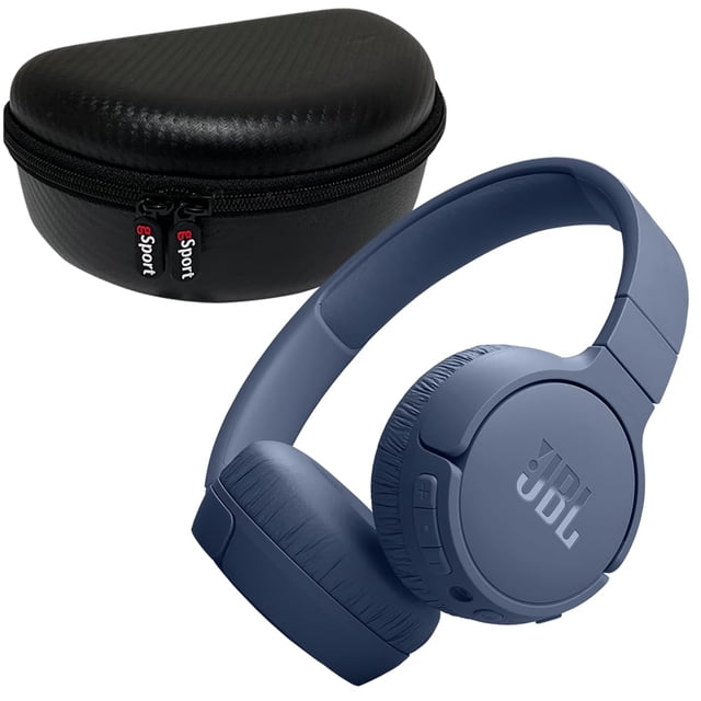 Auriculares supraaurales inalámbricos JBL Tune 670NC con cancelación de ruido azul