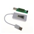 thumbnail image 2 of Chargeur Micro USB LCD Capacité de Batterie Testeur de Tension Détecteur de Courant + Résistance de Charge 2A/1A avec Interrupteur, Grand Application, 2 of 7