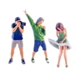 thumbnail image 1 of Figuras de hombres y mujeres a escala 1:64, Dioramas de niño cantando, escena DIY coleccionable, modelo de personas pequeñas, modelo de personaje para, 1 of 9