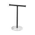 thumbnail image 3 of jifeng T Shape Under Cabinet Paper Towel Holder Towel Organizer Rack for Countertop Black, 3 of 9