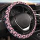 thumbnail image 5 of Balery Rose Flowers Fundas elásticas antideslizantes para volante, funda protectora universal para hombre y mujer, 15 pulgadas, accesorios para coche., 5 of 6