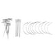 thumbnail image 2 of De Agujas Para Pelucas De 30 Piezas, De Agujas, Pasadores en apariencia De T Agujas De De Cabello Para Agujas Curvas, Para, 2 of 6