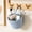 C, variant on Blue Hand Woven Cotton Rope Wall Hanging Storage Basket with Handle, Portable Wall Mount Organizer Bin for Cosmetic Snack Desktop Sundry Storage