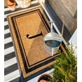 thumbnail image 4 of A1HC Natural Rubber & Coir Flocked Doormat, 30x48, Monogrammed Door Mat For Front Door, Anti-Shed Treated Durable Mats for Entrance, 4 of 7