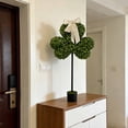 thumbnail image 6 of Gytml Shamrock Topiary, St. Patrick'S Day Artificial Shamrock Shaped Decor With Bow, 30 Inch Indoor Outdoor Potted For Home, Patio, Table Centerpiece Green-75cm, 6 of 6