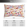 thumbnail image 2 of Kdxio Cotton Pillow Cases 20"x30" Pillowcases,Soft and Breathable Bedroom Pillow Cases-Cute Butterfly Flowers, 2 of 8