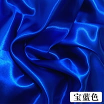 XmhyTop-A Drak Blue Satin Fabric 100*150cm 1 Piece Polyester Wedding Fabric for Dresses, DIY Fabric for Crafts, Craft Fabric for Sewing Soft Satin Ideal for Bridal Gowns Handmade Projects