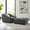 Charcoal, variant on Modway Comprise 2-Piece Living Room Set in Charcoal
