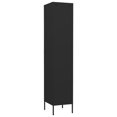 thumbnail image 5 of vidaXL Locker Cabinet Black 35x46x180 cm Steel, 5 of 5