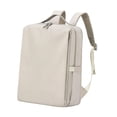 thumbnail image 4 of Mochila para ordenador de 15,6 pulgadas, bolso para portátil, mochila de viaje sencilla, mochila profesional informal. blanco, 4 of 9