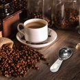 thumbnail image 1 of 3 cucharas de café de acero inoxidable para granos de café molido mango corto 1 cucharada suelto botes de azúcar mantequilla de maní aceite hornear ensalada aderezo cocina también, 1 of 2