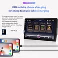 thumbnail image 2 of Single Din Car Stereo with Carplay Android Auto, 9 Inch HD Car Radio with Backup Camera Supports FM/, 2 of 5