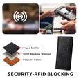 thumbnail image 6 of FALAN MULE Ultra Slim Thin Women Wallet RFID Blocking Card Holder Leather Bifold Ladies Wallet, 6 of 7