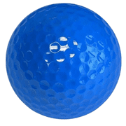 Blue Floating Golf Balls 12 Pack by GBM Golf – High Visibility Water Golf Balls