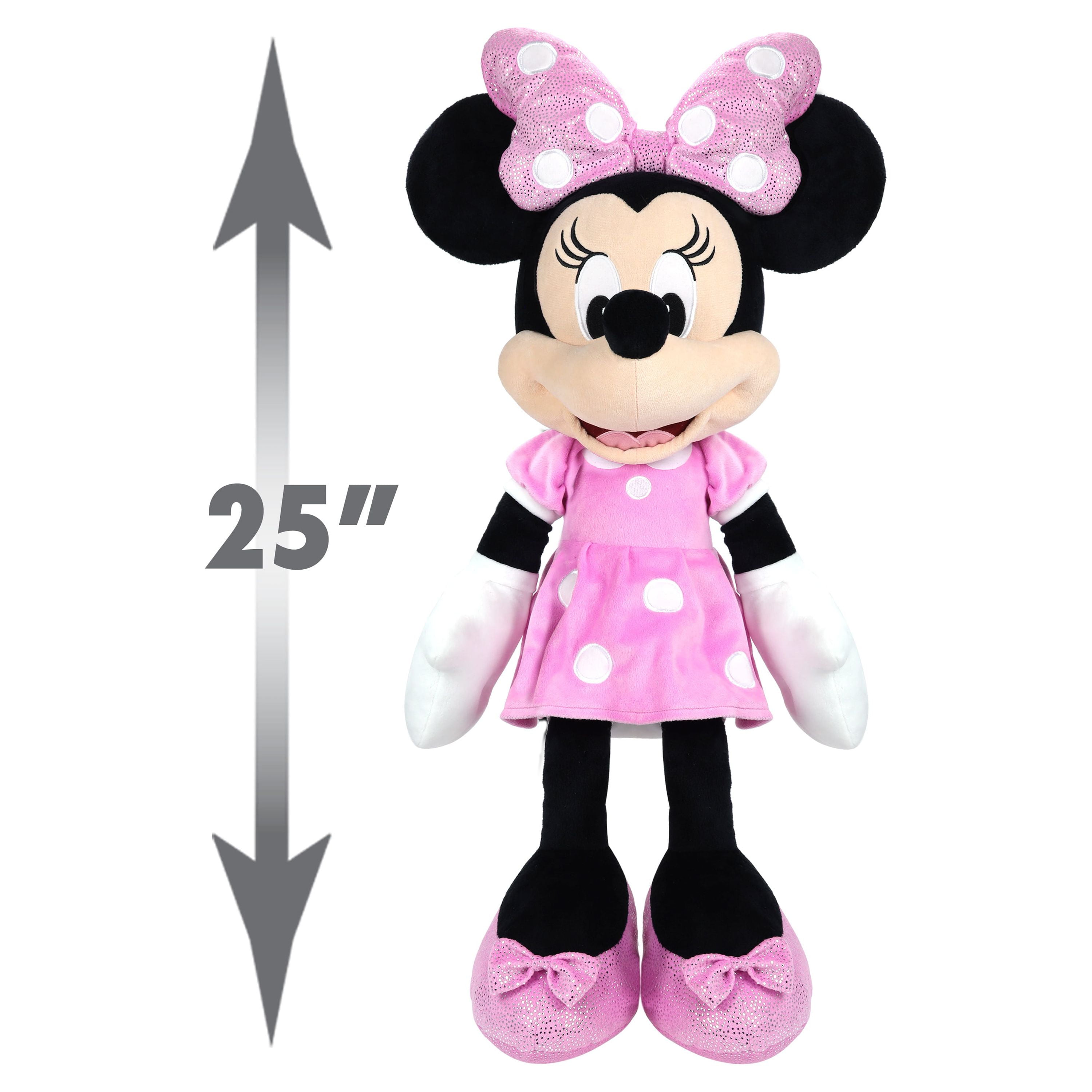 メーカー 一覧 Junior's Disney 25-inch Plush Jumbo Mouse Minnie & Mickey 絵画/タペストリー