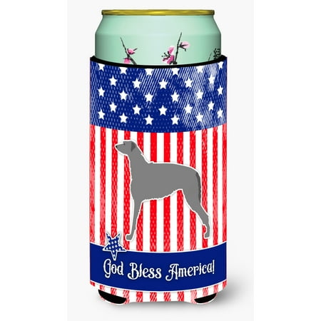 

Carolines Treasures BB3296TBC USA Patriotic Scottish Deerhound Tall Boy Beverage Insulator Hugger Tall Boy multicolor