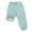 Dusty Mint, variant on JAN & JUL Water-proof Snow Rain Pants for Kids, Boys, Girls (Fleece-Lined: White Tulip, 10 Years)